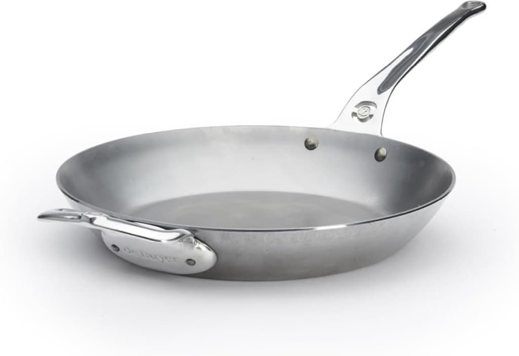 DeBuyer 5680.32 Bratpfanne, Edelstahl, silber,durchmesser 32cm