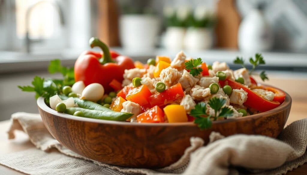 Hähnchen Reis Pfanne Zutaten
