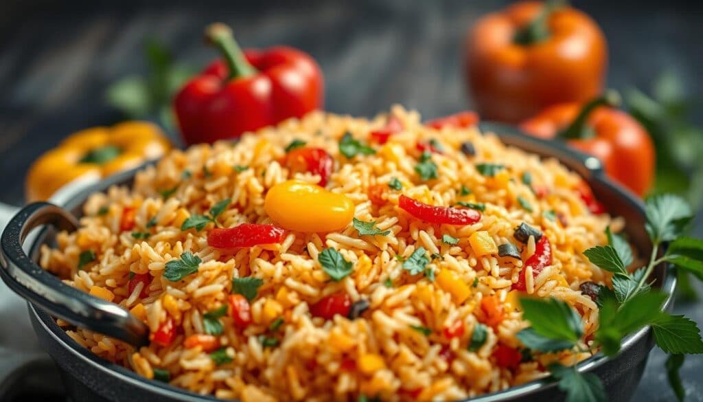 Paprika-Reis-Pfanne