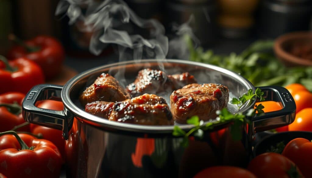 Garzeiten Schnellkochtopf Fleisch