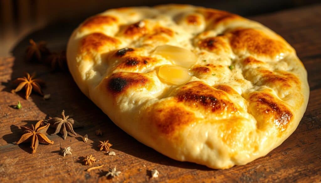 Naan Brot Pfanne