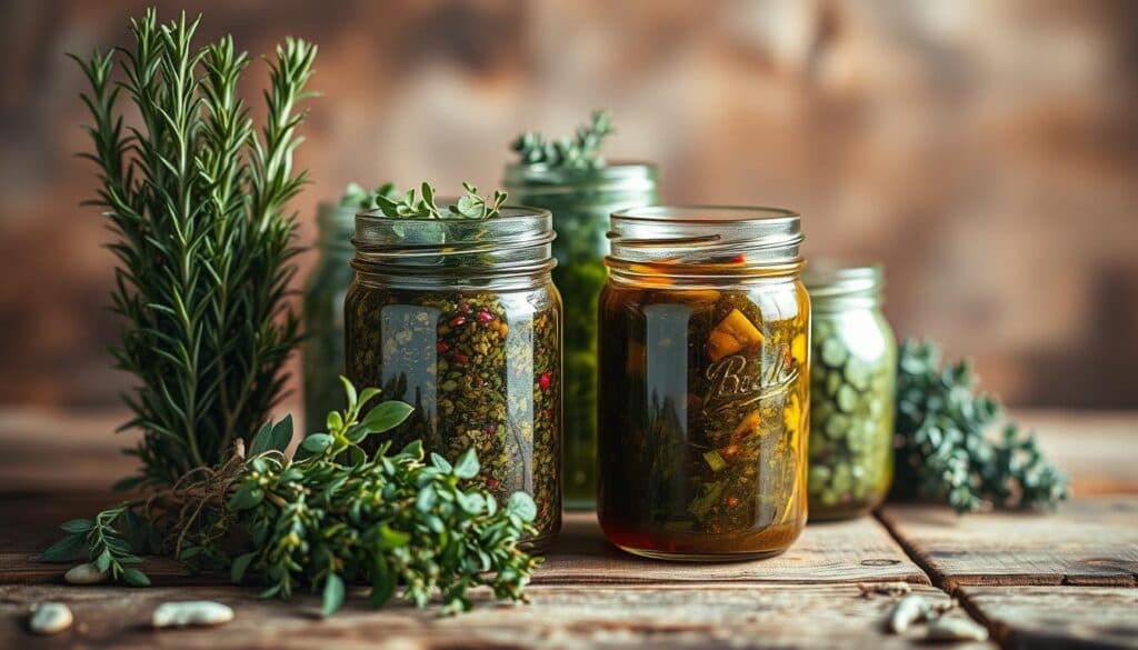 Kreative Kräutermarinade Variationen