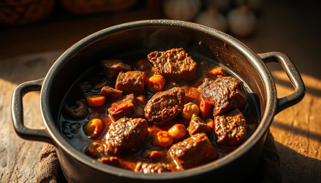 Barbacoa Fleisch