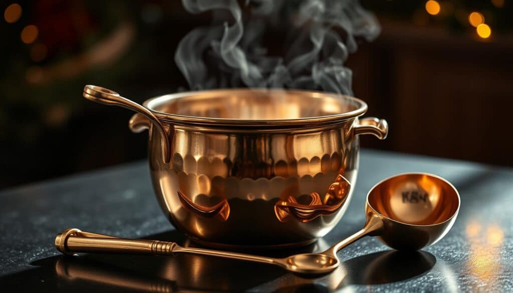 Feuerzangenbowle Set Kupfer
