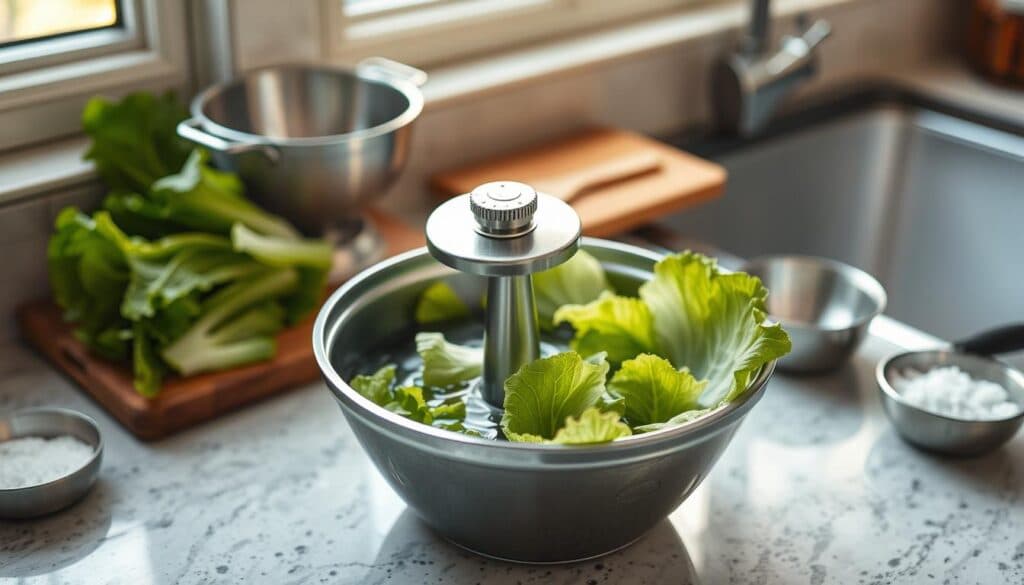 Salat waschen und schleudern Tipps
