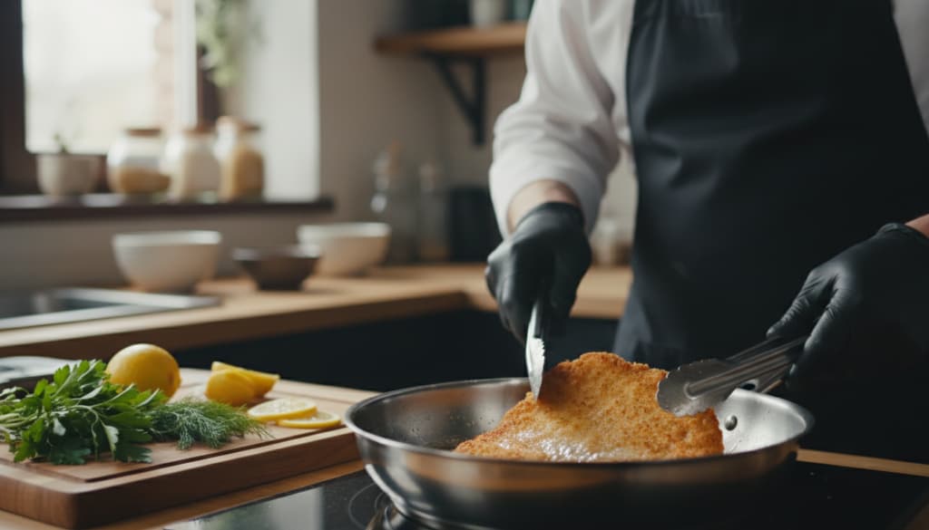 Wie lange Schnitzel braten