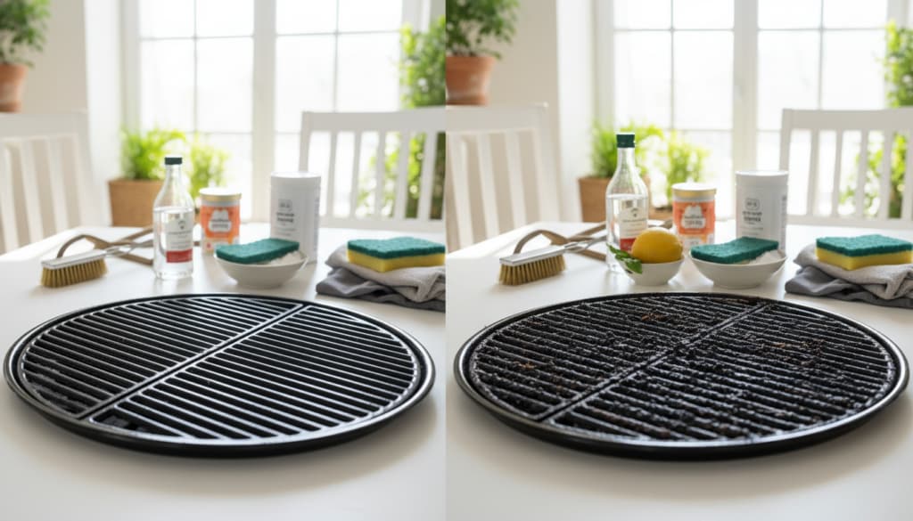 Vergleich Reinigung Grillrost