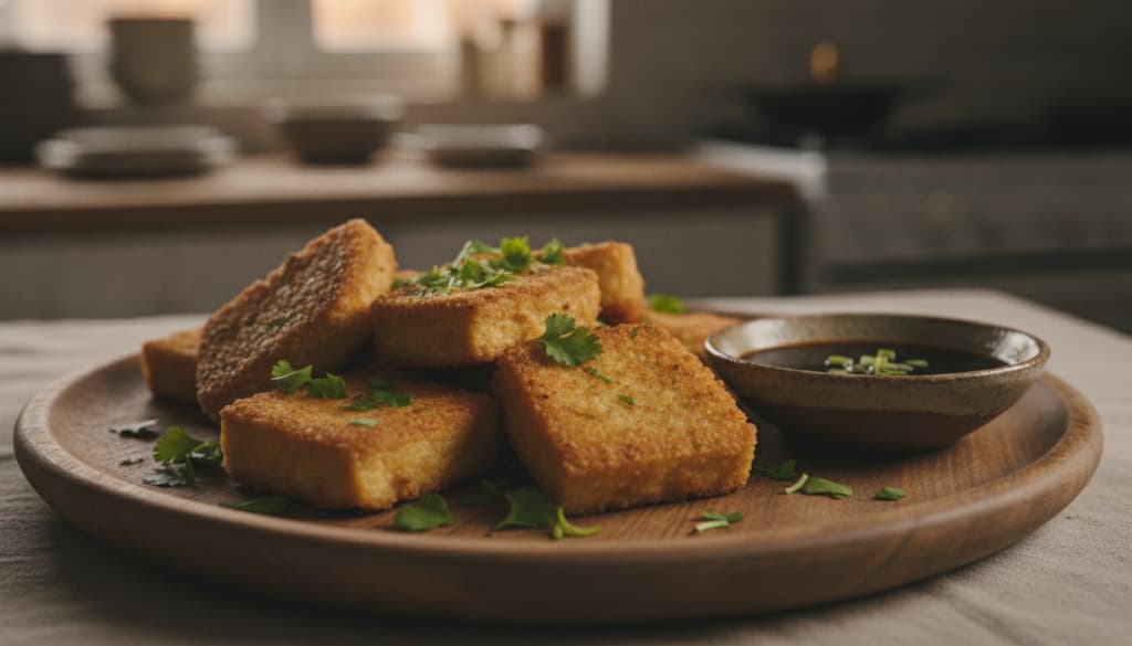 Tofu knusprig braten