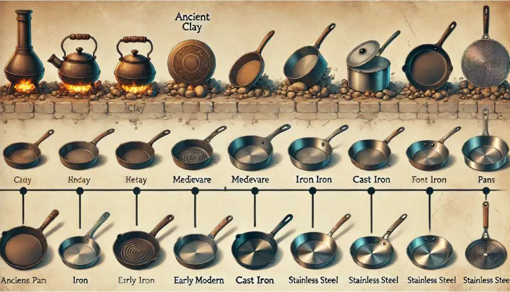 Die Geschichte der Pfannen