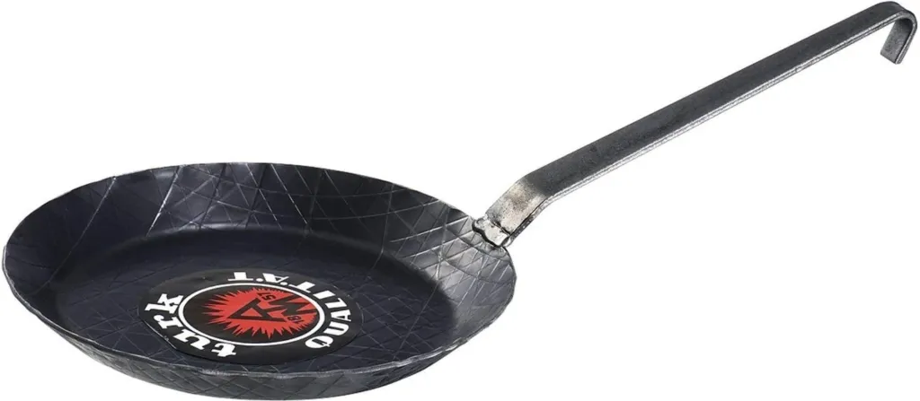 Turk Bratpfanne 32cm in schwarz, Eisen, 8 cm
