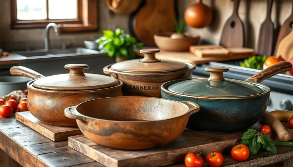 Bratpfannen aus natürlichen Materialien