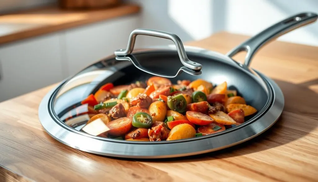 Pfannendeckel mit Sichtfenster