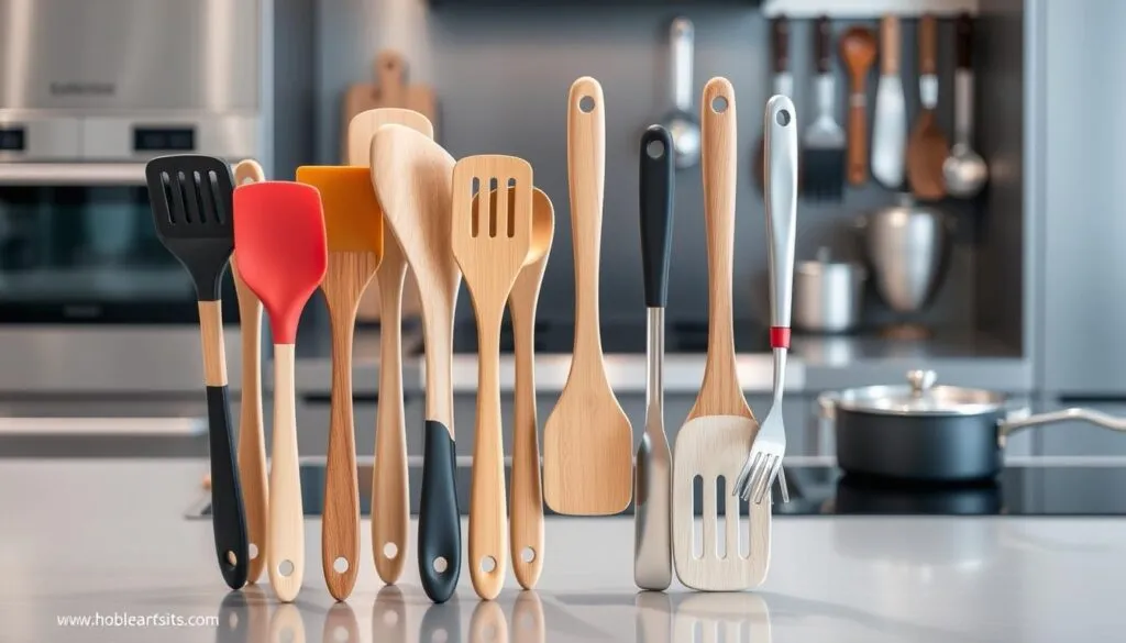 Pfannenwender in Profiküchen