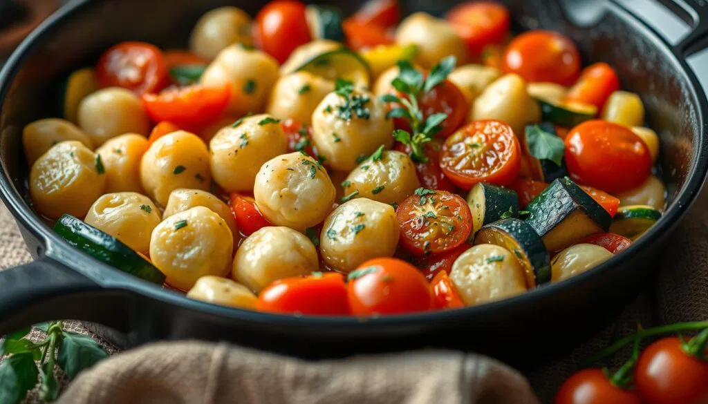 Gnocchi Gemüse Pfanne