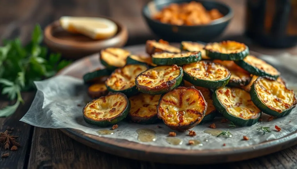 Knusprige Zucchini Knusprige Zucchini