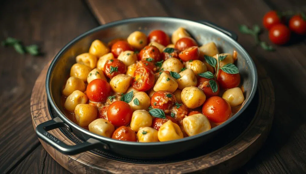 Schnelle Gnocchi Pfanne