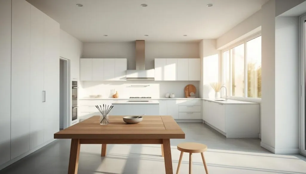 Minimalistische Küche
