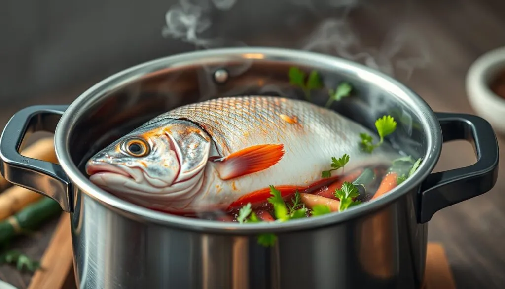 Fisch im Schnellkochtopf
