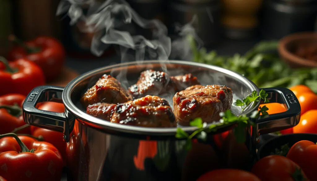 Garzeiten Schnellkochtopf Fleisch