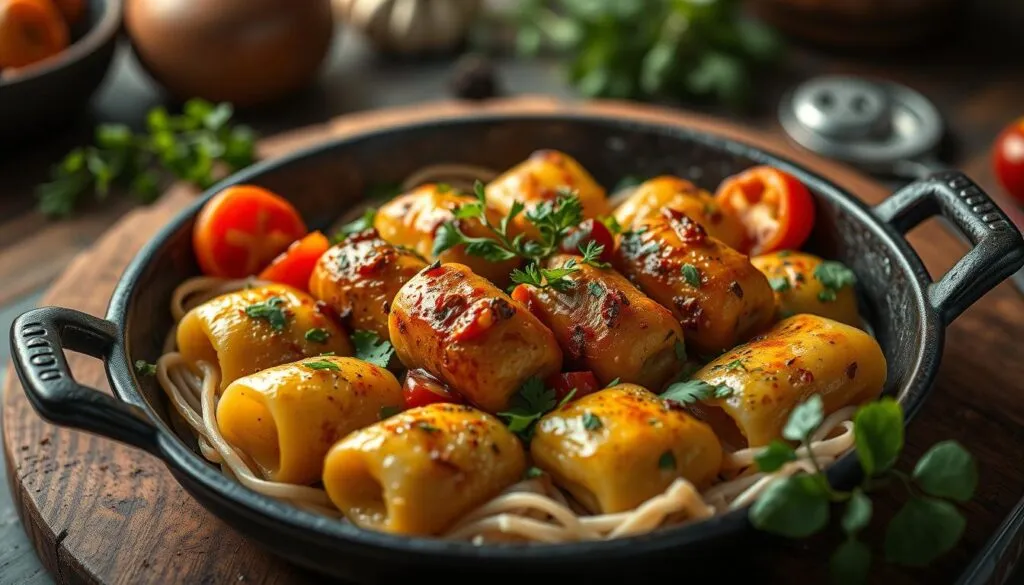 Vegetarische Nudelgerichte