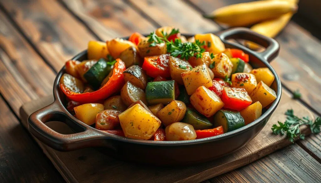 Kartoffel Gemüse Pfanne