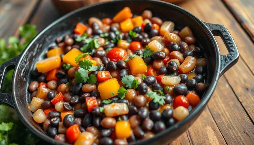 Mexikanische Bohnenpfanne