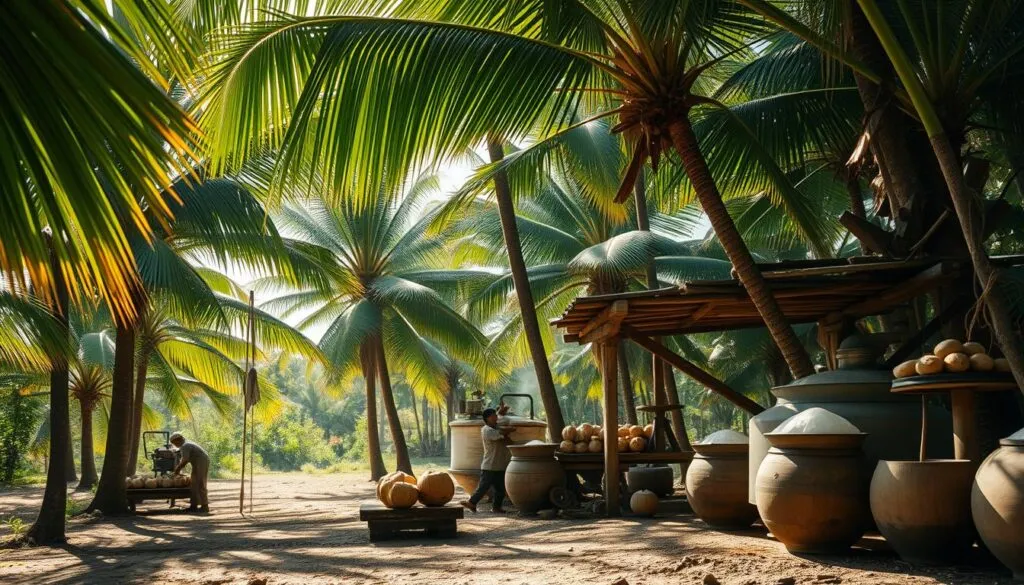 Nachhaltige Kokosöl Produktion Nachhaltige Kokosöl Produktion