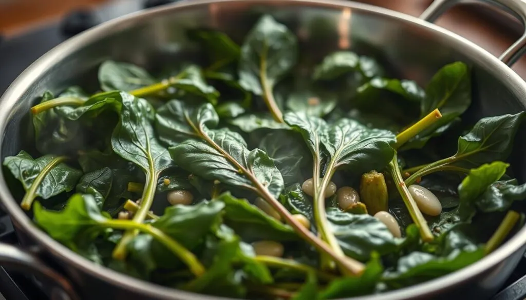 Mangold-Rezepte Pfanne