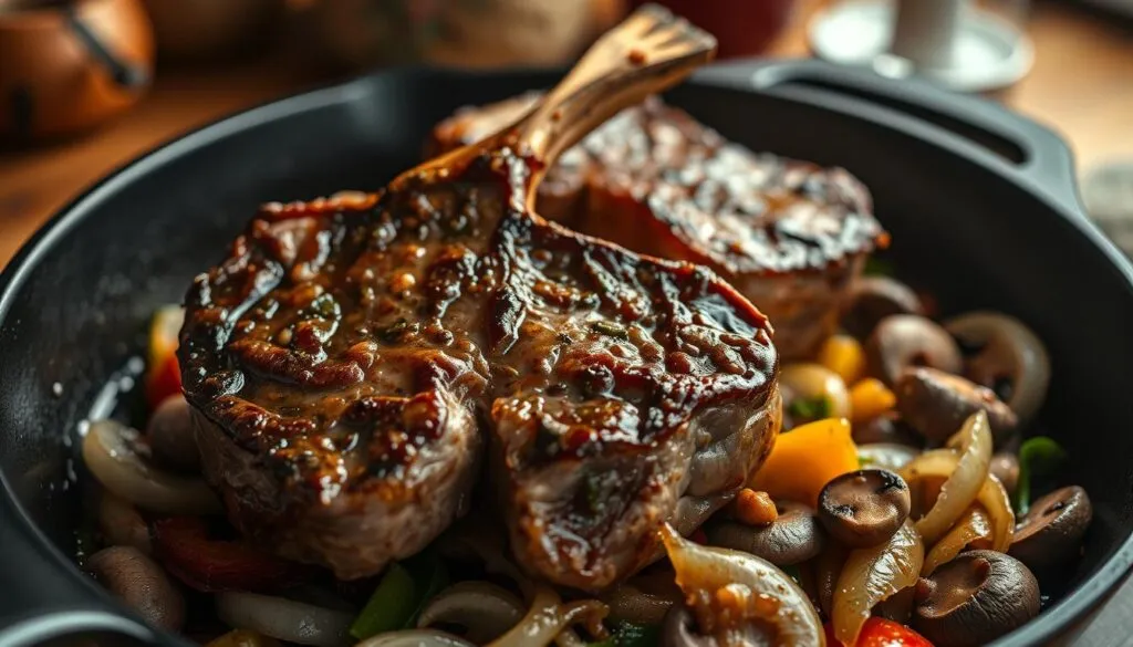 Marinierte Lammlachse richtig braten