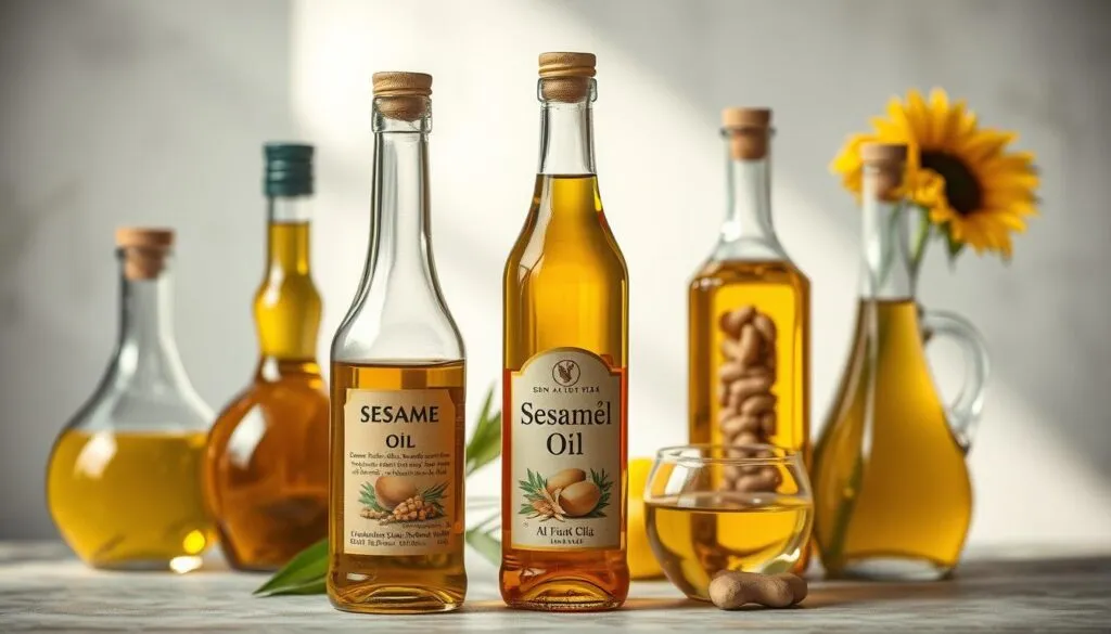 Sesamöl Vergleich mit anderen Ölen