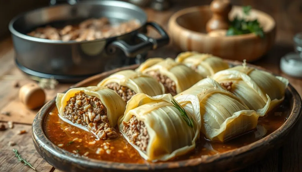 Wie lange müssen Kohlrouladen braten