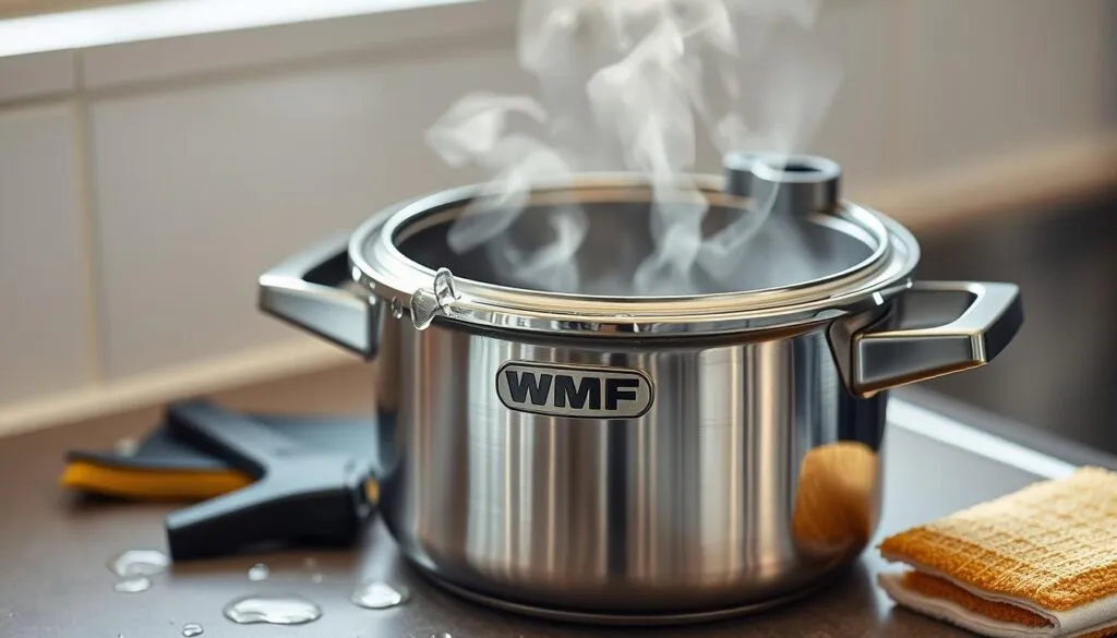 Fehler bei der Topfreinigung von WMF Schnellkochtöpfen