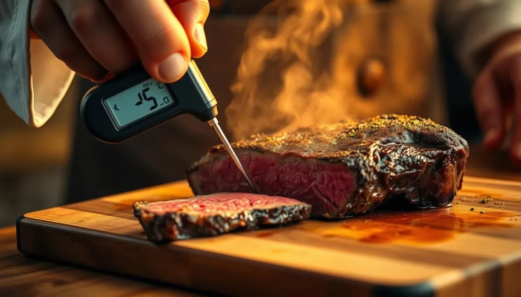 Fleischtemperatur messen Anleitung