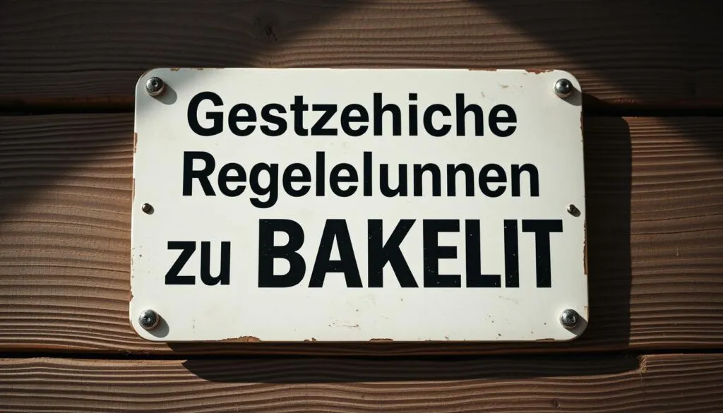 Bakelit Sicherheitsvorschriften Bakelit Sicherheitsvorschriften
