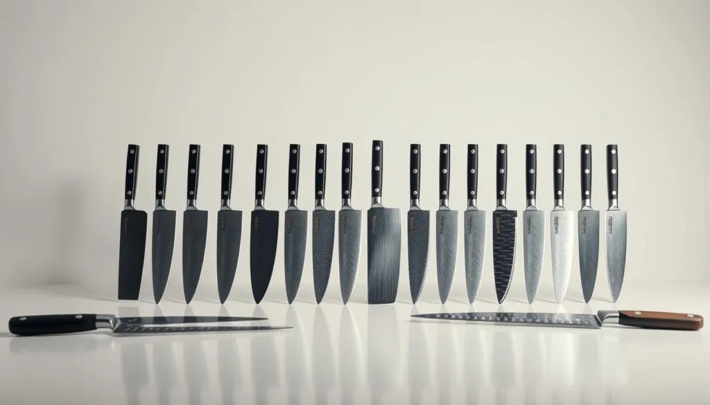 Japanische Messer Arten