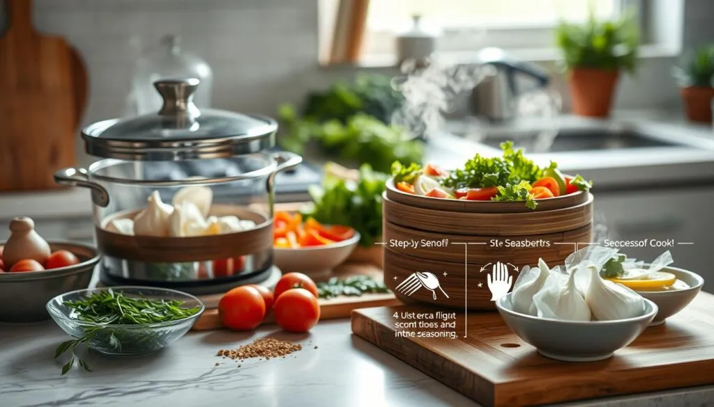 Dünsten Schritt-für-Schritt Anleitung