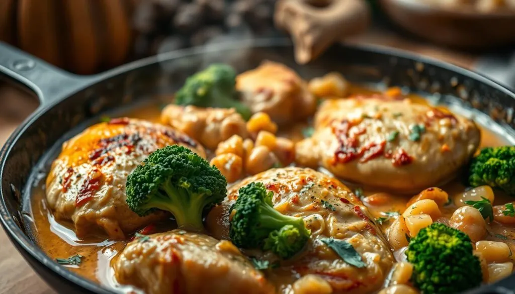 Brokkoli Hähnchen Pfanne