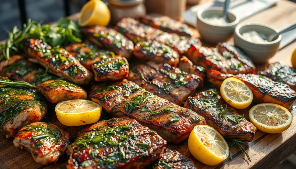 Kräutermarinade Grillfleisch