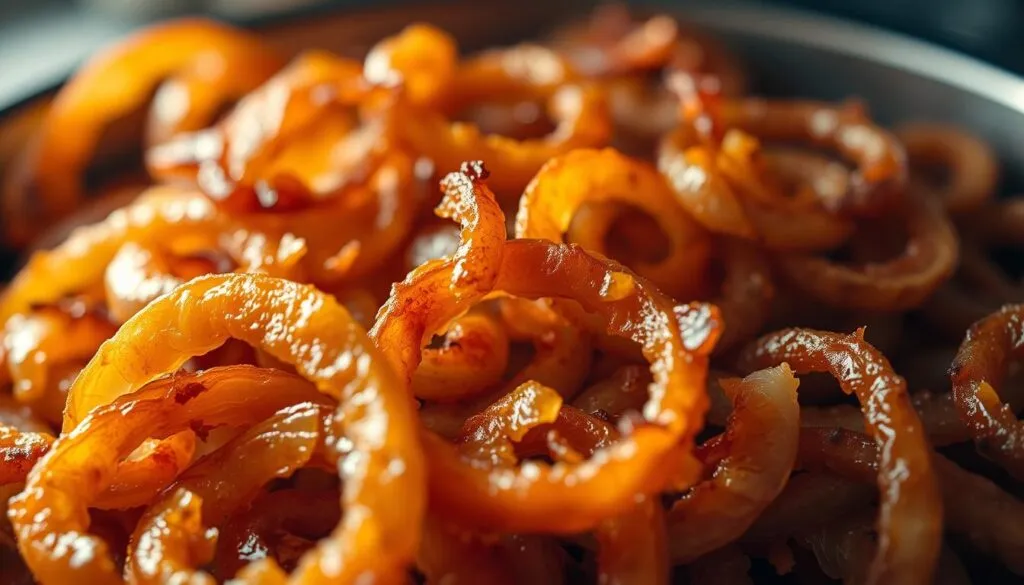 Röstzwiebeln selber machen in der Pfanne