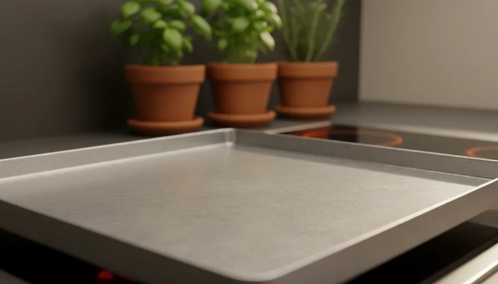 Aluminium Grillplatte Material