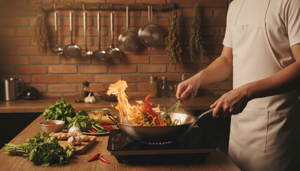 Asiatische Gerichte Zubereitung