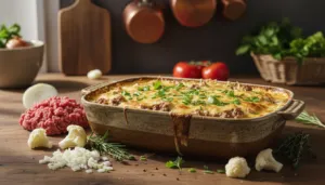 Blumenkohl Hack Auflauf