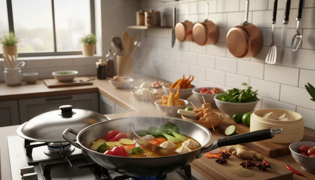 Wok Anwendungsmöglichkeiten