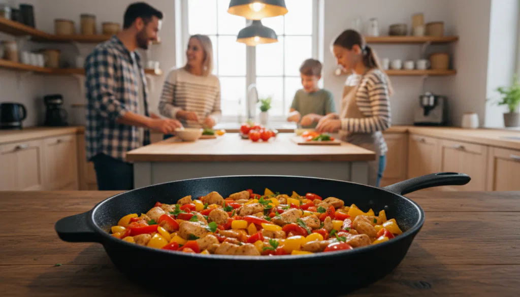 Familienfreundliches Gericht Alltag