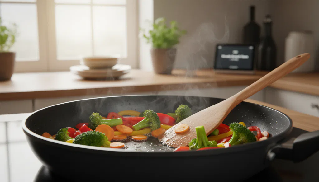 Schnelle Brokkoli Pfanne