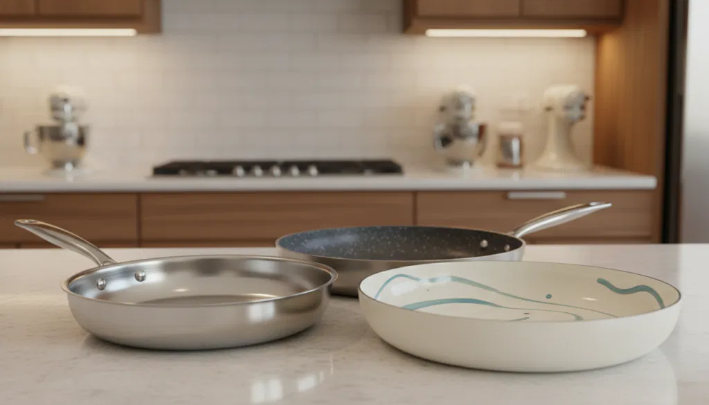 Vergleich Edelstahl Keramik Beschichtungen