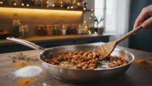 Gebrannte Mandeln selber machen Pfanne