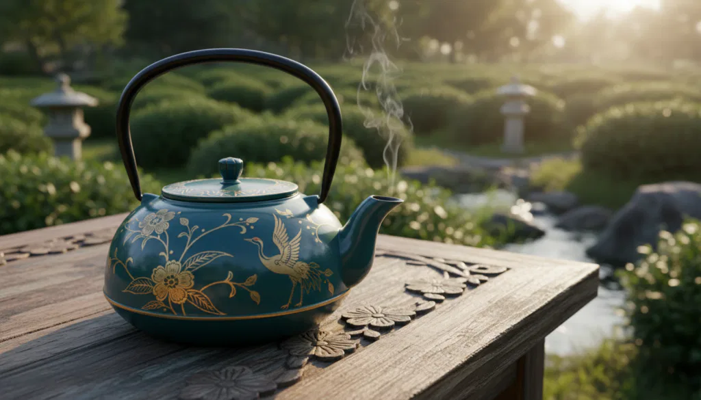 Qualität und Design Gusseisen Teekanne