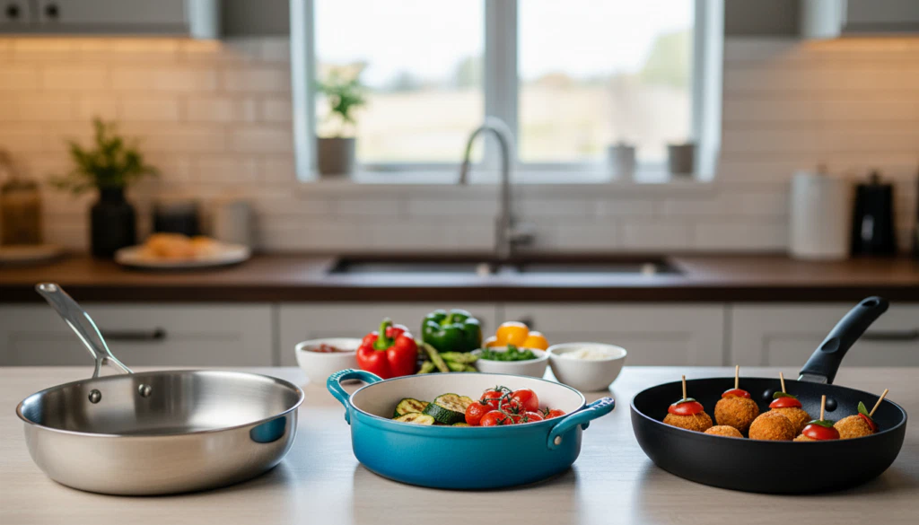 Servierpfannen Modelle im Vergleich