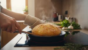Brot in der Pfanne backen